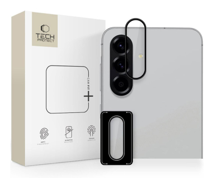 Szkło i folia ochronna TECH-PROTECT Camring Fit+ do Samsung Galaxy A36 / Galaxy A56 Black